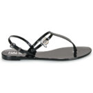 Karl Lagerfeld JELLY KARL NFT SLING Nero Sandali bassi Donna - 2