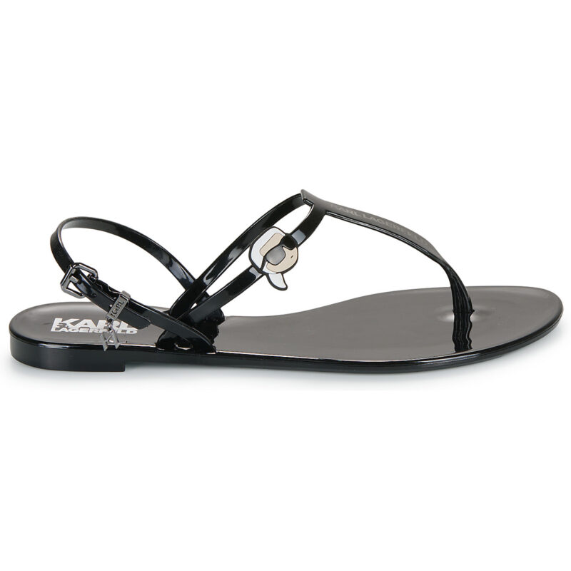 Karl Lagerfeld JELLY KARL NFT SLING Nero Sandali bassi Donna - 2