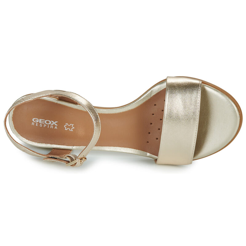 Geox D AURELY 50 Oro Sandali con tacco Donna - 6