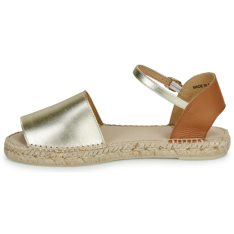 Geox D LAMPEDUSA Oro Sandalen flach Damen - 4