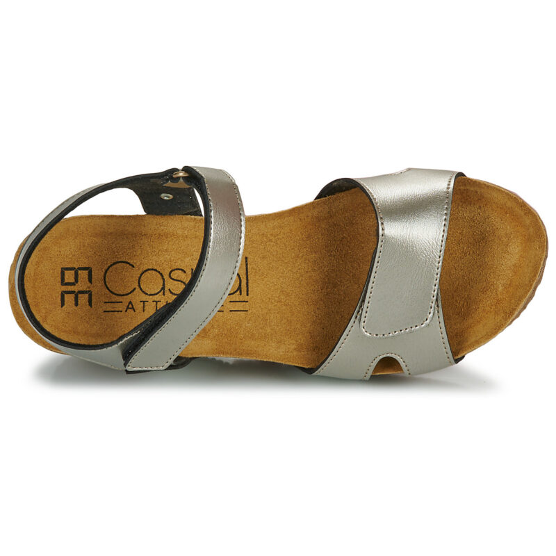 Casual Attitude IPILAME Oro Sandali con zeppa Donna - 6