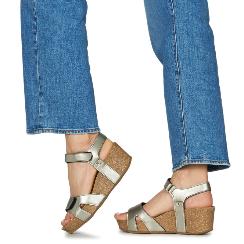 Casual Attitude IPILAME Oro Sandali con zeppa Donna - 8