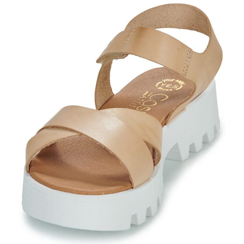 Casual Attitude NEW001 Beige Sandali con zeppa Donna - 3