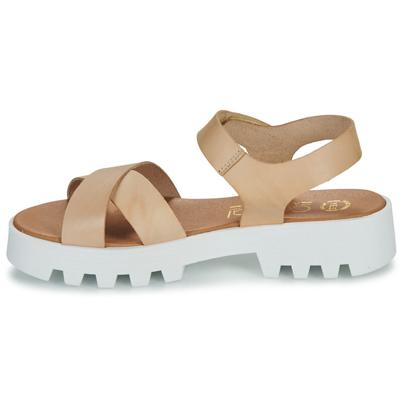 Casual Attitude NEW001 Beige Sandali con zeppa Donna - 4