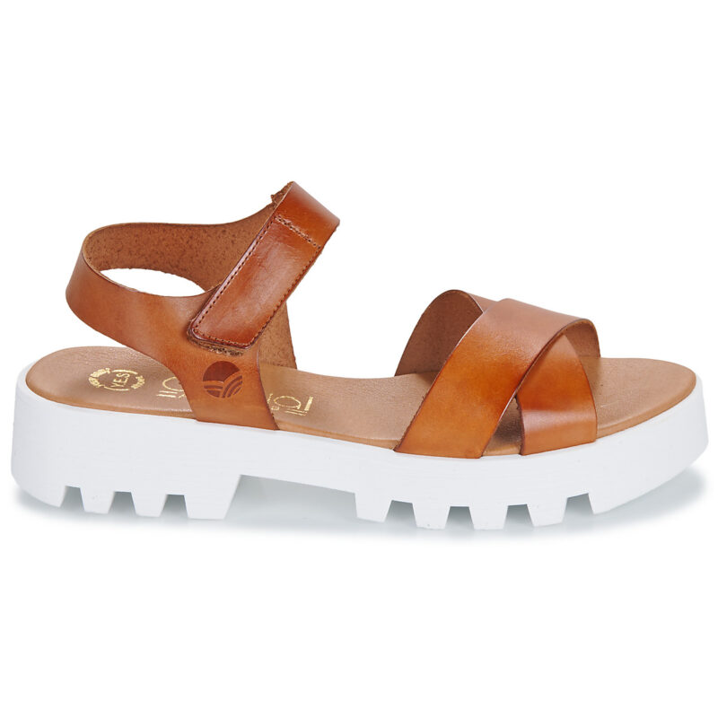 Casual Attitude NEW001 Marrone Sandalen mit Keilabsatz Damen - 2