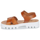 Casual Attitude NEW001 Marrone Sandalen mit Keilabsatz Damen - 4