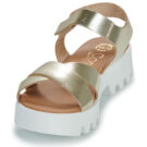 Casual Attitude NEW001 Oro Sandali con zeppa Donna - 3
