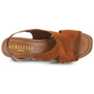 Fericelli PRISCILLA Marrone Sandali con tacco Donna - 6