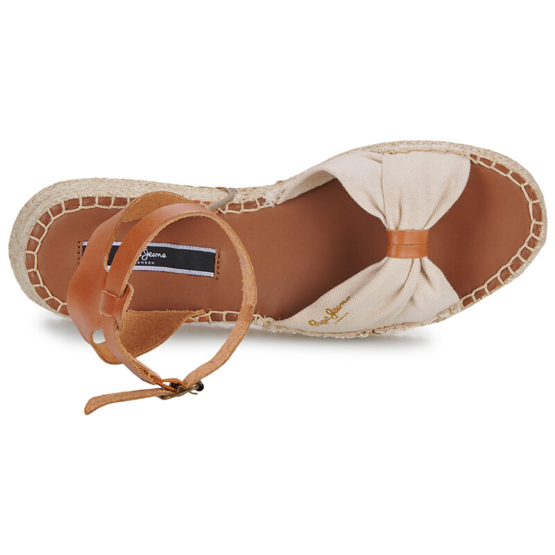 Pepe jeans KATE ONE Marrone Sandali con zeppa Donna - 6