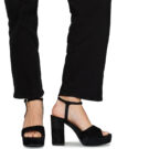 Bullboxer 551000E3C Black Heeled Sandals Women - 8