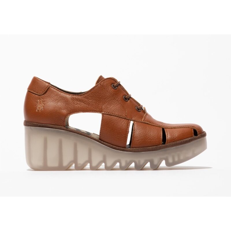 Fly London BOGI Marrone Sandali con zeppa Donna - 2