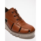 Fly London BOGI Marrone Sandali con zeppa Donna - 4