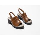 Fly London TUPI Marrone Sandali con tacco Donna - 1