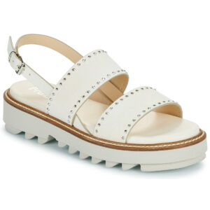 Fru.it 8723-100-HELGA-TAUPE-WATER-GESSO Sandalias de cu&ntilde;a beige para mujer