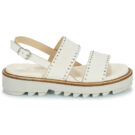 Fru.it 8723-100-HELGA-TAUPE-WATER-GESSO Beige Sandali con zeppa Donna - 2