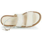 Fru.it 8723-100-HELGA-TAUPE-WATER-GESSO Beige Sandali con zeppa Donna - 6