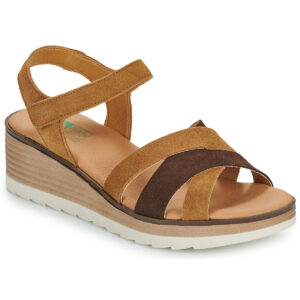 Dream in Green  LISA  Marrone -  Sandali con zeppa  Donna