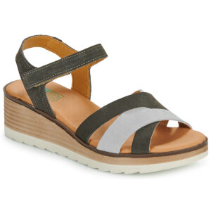 Dream in Green  LISA  Grigio -  Sandali con zeppa  Donna