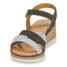 Dream in Green LISA Grigio Sandali con zeppa Donna - 3