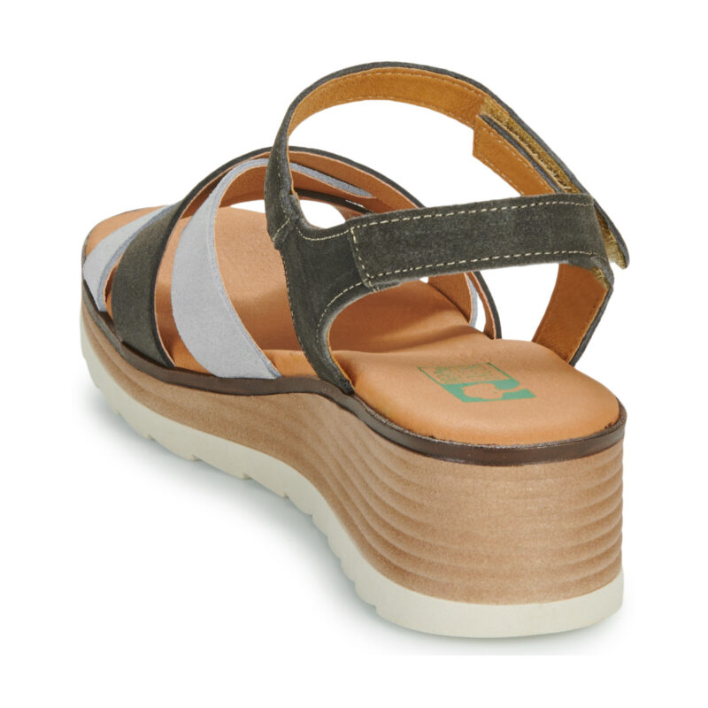 Dream in Green LISA Grigio Sandali con zeppa Donna - 5