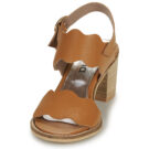 Myma 7745MY01-CUIR-FOULONNE-NATUREL Marrone Sandali con tacco Donna - 3