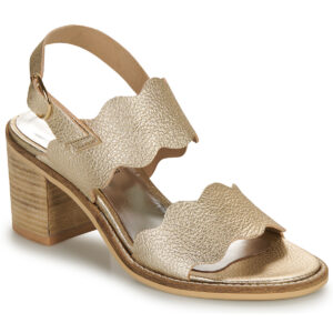 Myma 7745MY02-SAND-TRUNCK-PLATIN=7745MYXX-CUIR-FOULONNE-TRUNK-PLATINE Oro Sandali con tacco Donna
