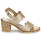 Myma 7745MY02-SAND-TRUNCK-PLATIN=7745MYXX-CUIR-FOULONNE-TRUNK-PLATINE Oro Sandali con tacco Donna - 2