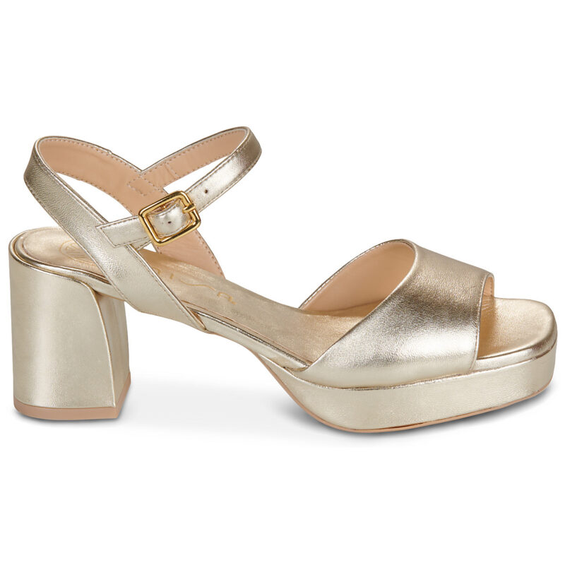 Unisa NEY Oro Sandali con tacco Donna - 2