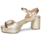 Unisa NEY Oro Sandali con tacco Donna - 4