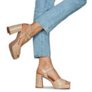 Unisa ORIADE Beige Sandali con tacco Donna - 8