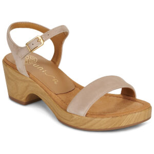 Unisa IRITA Beige Sandali con zeppa Donna