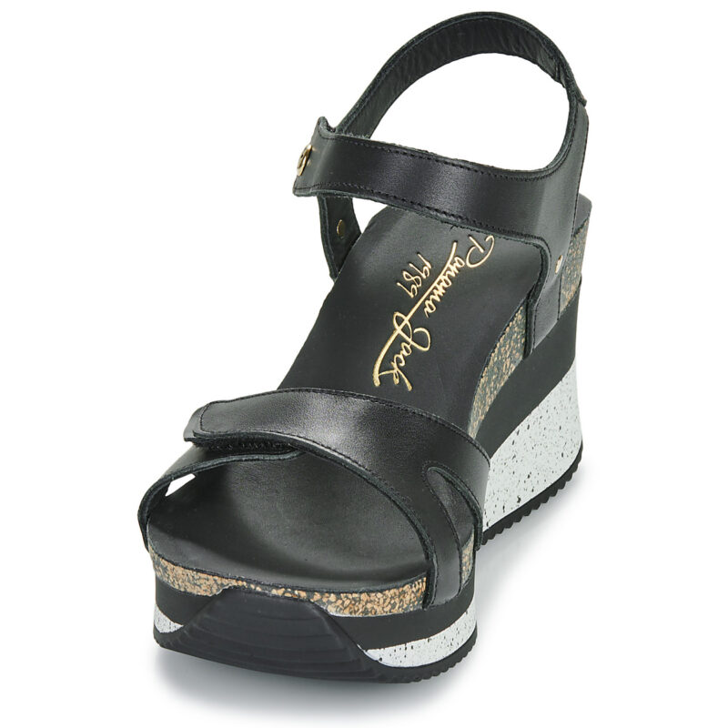 Panama Jack NICA SPORT B10 Nero Sandali con zeppa Donna - 3