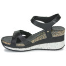 Panama Jack NICA SPORT B10 Nero Sandali con zeppa Donna - 4