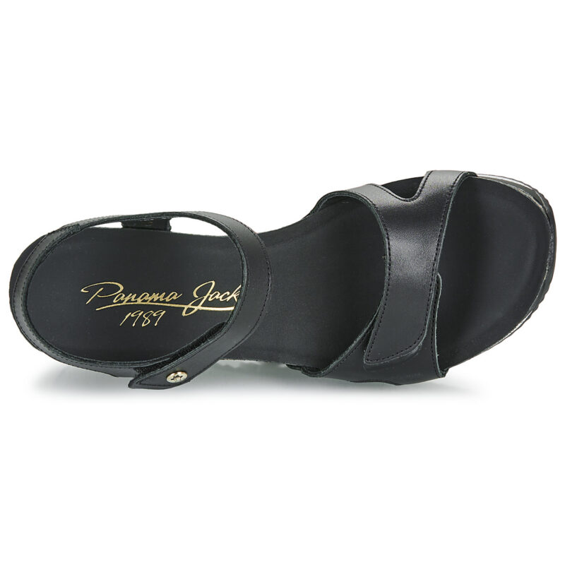 Panama Jack NICA SPORT B10 Nero Sandali con zeppa Donna - 6