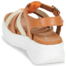 Panama Jack NAILA COLORS B2 Marrone Sandali con zeppa Donna - 5