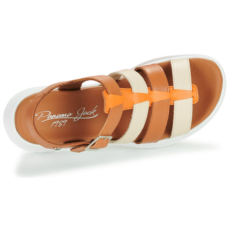 Panama Jack NAILA COLORS B2 Marrone Sandali con zeppa Donna - 6