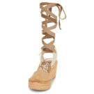 Replay GWP5L-C0021T-002 Beige Sandali con zeppa Donna - 3