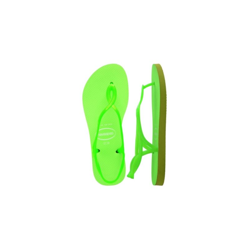 Havaianas Chanclas LUNA NEON verdes para mujer - 4