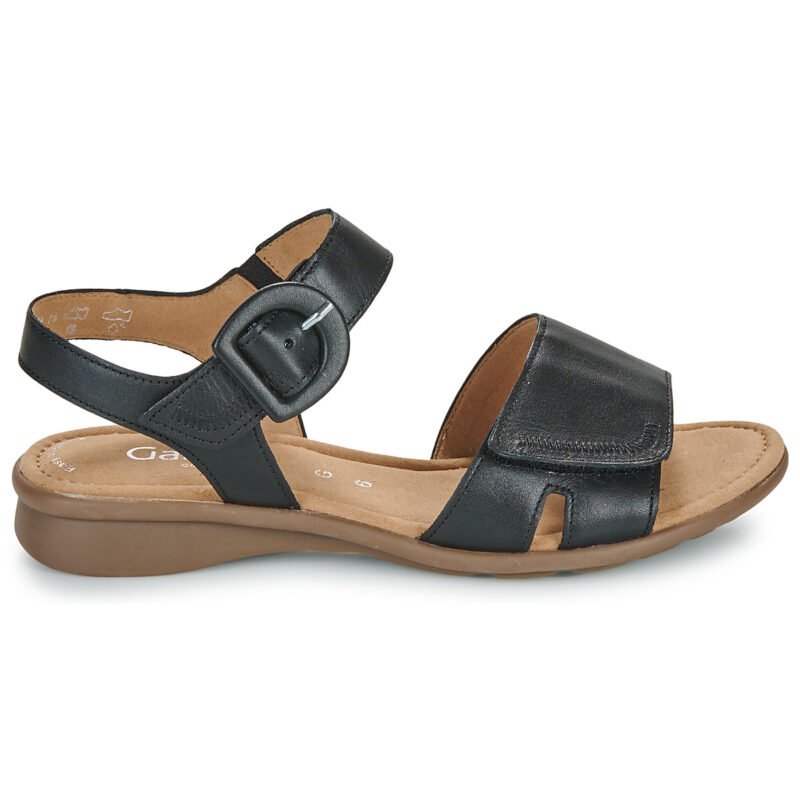 Gabor 4606257 Nero Sandali con zeppa Donna - 2