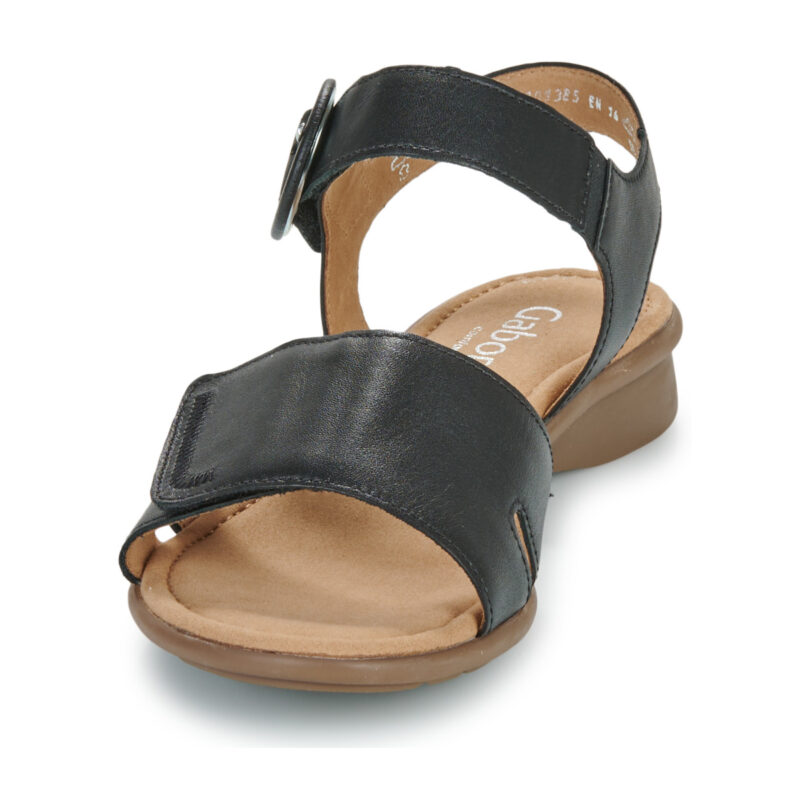 Gabor 4606257 Nero Sandali con zeppa Donna - 3
