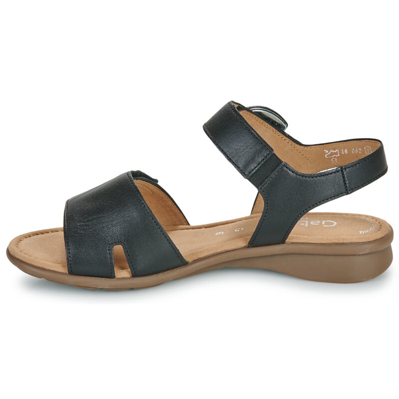 Gabor 4606257 Nero Sandali con zeppa Donna - 4