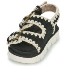 Mou Sandales basses noires pour femmes MU.SW461003A - Pointure 3