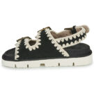 Mou Sandales basses noires pour femmes MU.SW461003A - Pointure 4