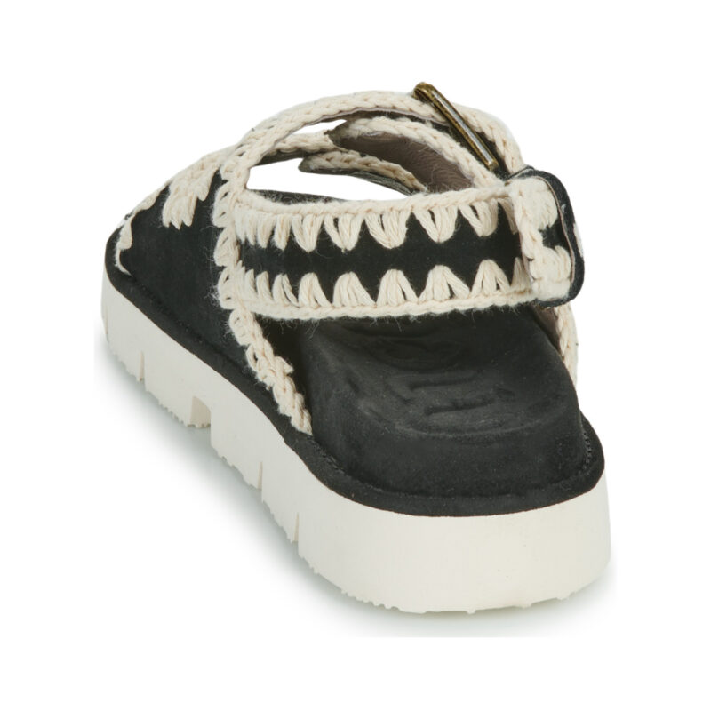 Mou Sandales basses noires pour femmes MU.SW461003A - Pointure 5