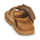 Mou MU.SW631000A Marron Sandales plates Femme - 5