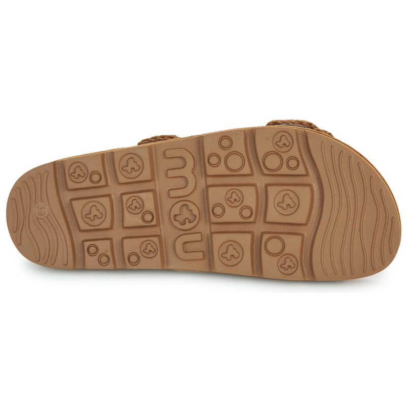 Mou MU.SW631000A Marron Sandales plates Femme - 7