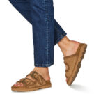 Mou MU.SW631000A Marron Sandales plates Femme - 8