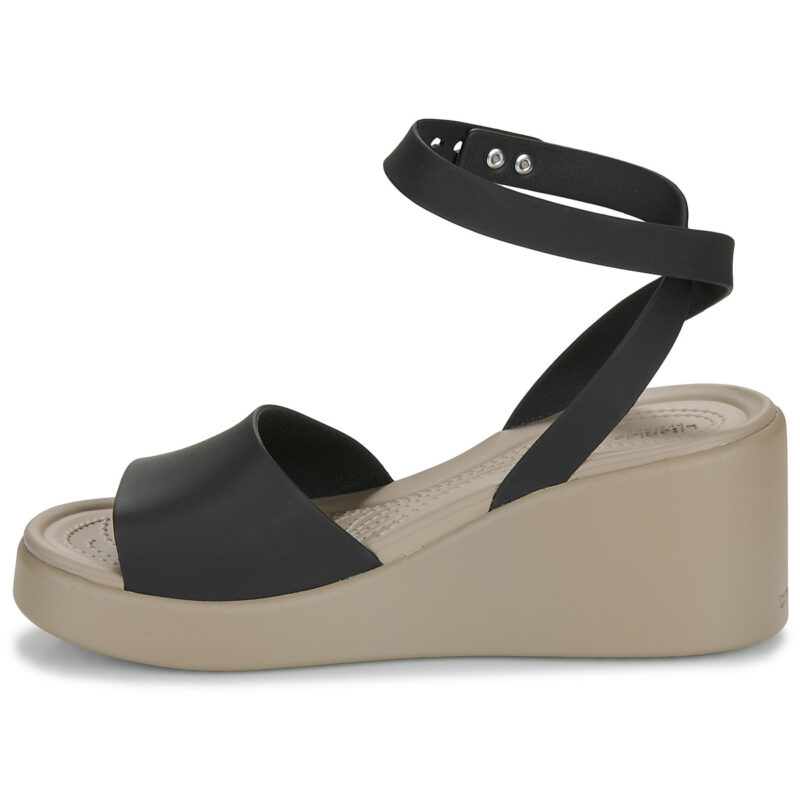 Crocs BROOKLYN WEDGE Nero Sandali con zeppa Donna - 4