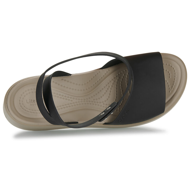 Crocs BROOKLYN WEDGE Nero Sandali con zeppa Donna - 6