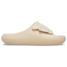 Crocs MELLOW LUXER SLIDE Beige Sandales plates Femme - 1